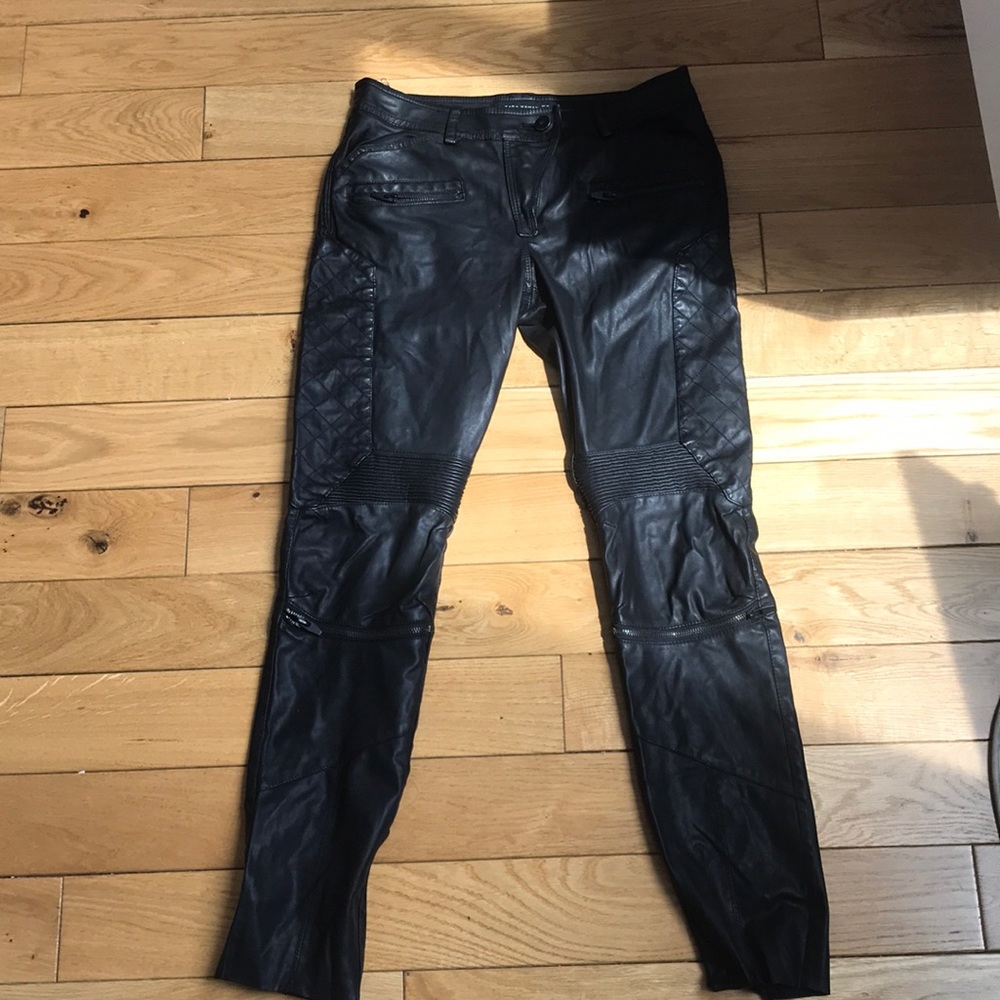 Leather pants